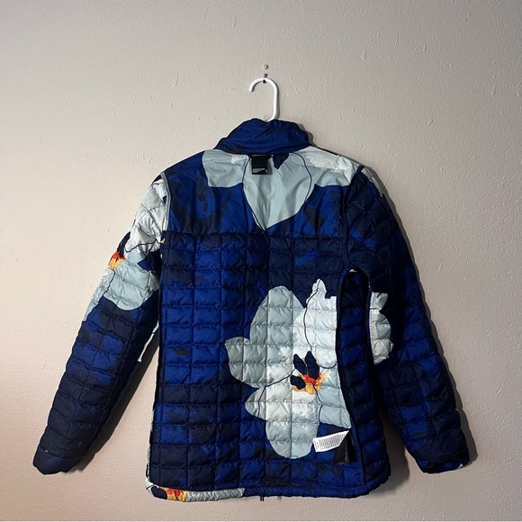 The North Face Jacket Womens Medium Down Blue Puffer Jacket - Picture 5 of 7